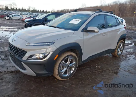 2022 Hyundai Kona Sel z USA, uszkodzony, nr VIN KM8K6CAB4NU872511